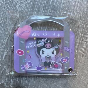 Sanrio Kuromi Acrylic Schoolbag Keychain